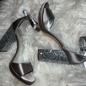 Michael Kors silver heels